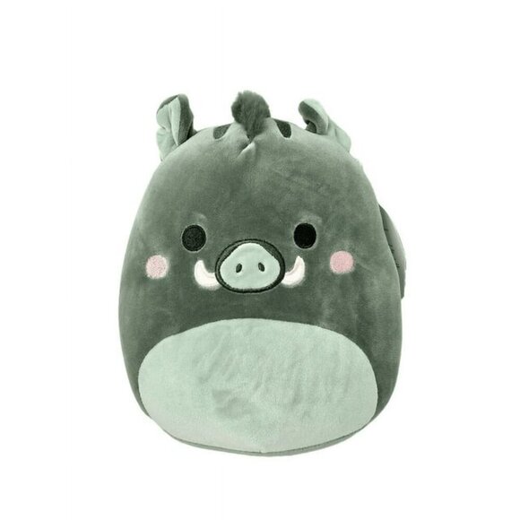 Squishmallows Plush 9 Inch Tonya the Forest Green Boar Soft Plush Stuffed Toy - Picture 1 of 4
